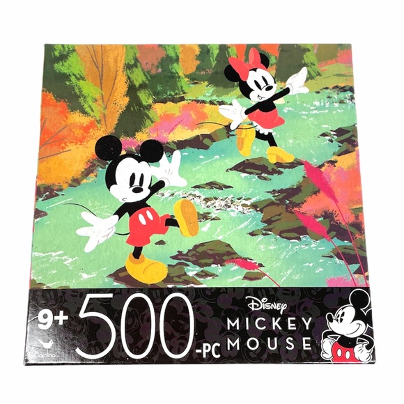 Disney Mickey and Minnie Mouse 500 Piece Puzzle - Picture 4 of 4